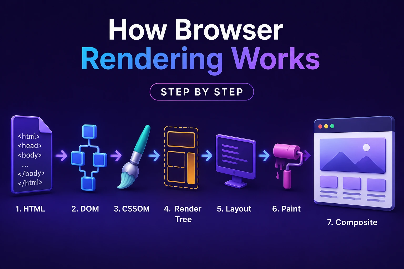 How Browser Rendering Works Step by Step