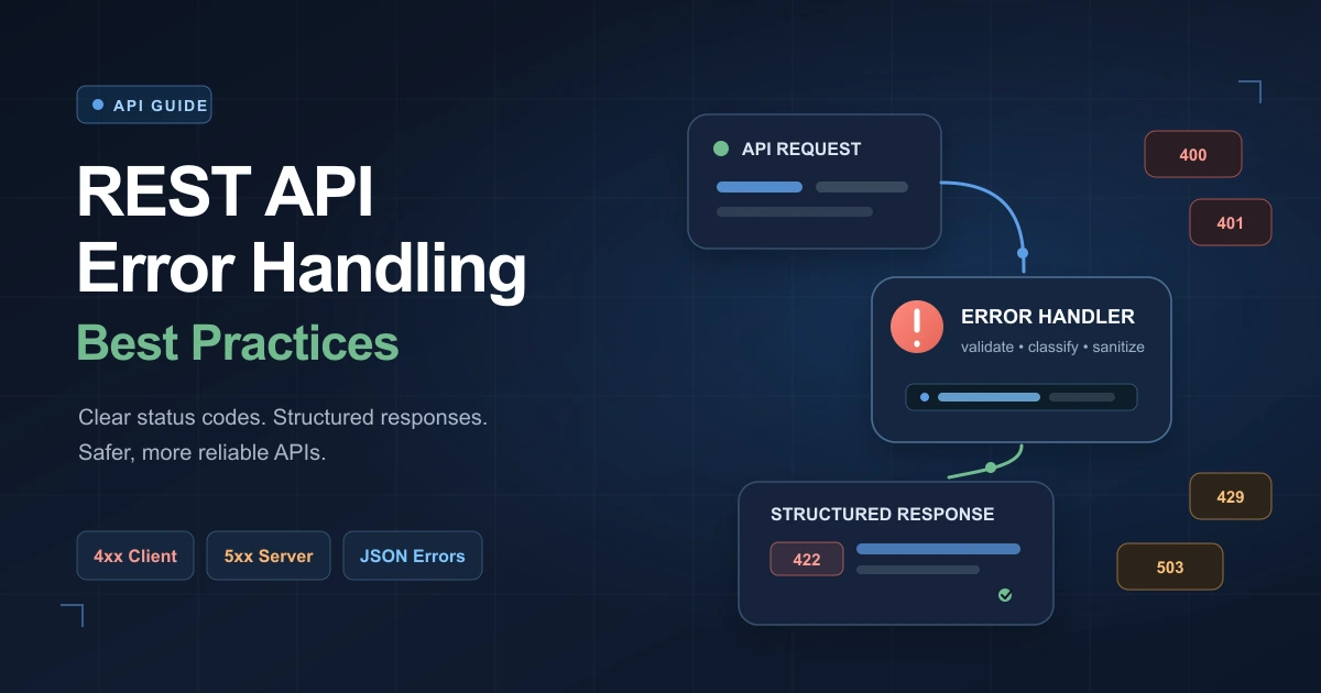 REST API Error Handling Best Practices with Examples